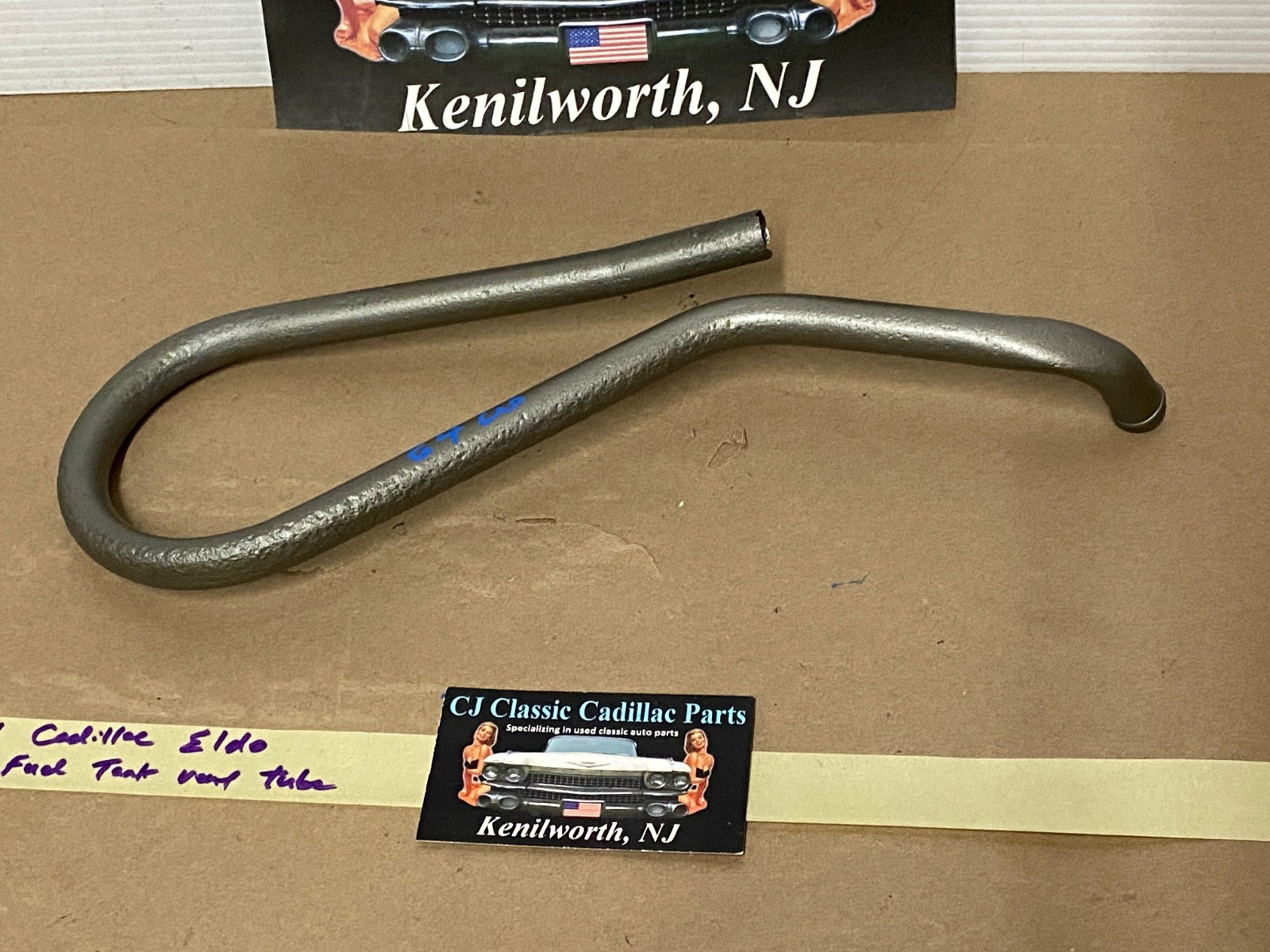OEM 1961 1962 1963 1964 Cadillac Deville Eldorado Fleetwood GAS FUEL TANK VENT TUBE PIPE #1478877 - Image 8