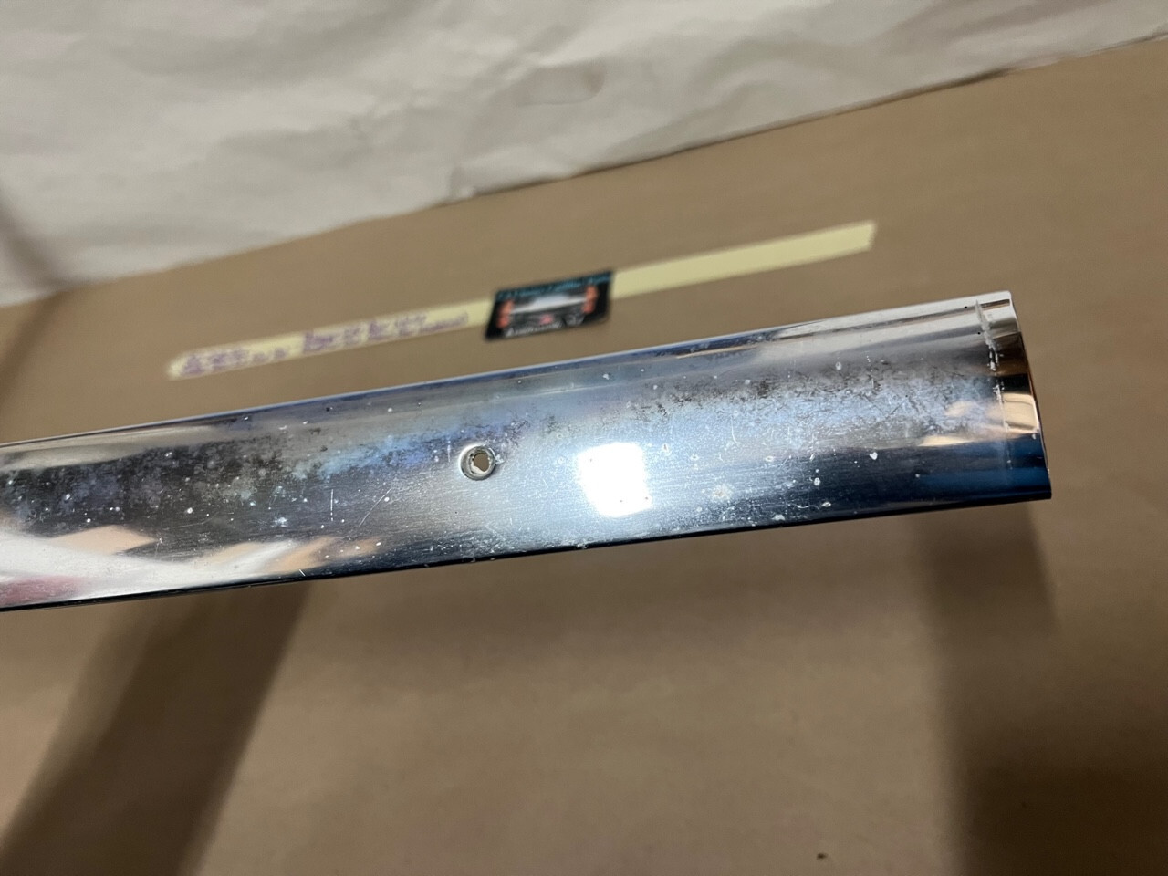 OEM 1959 1960 Cadillac Sedan Deville FLAT TOP INTERIOR RIGHT SIDE REAR UPPER HEADLINER TRIM #4785463 - Image 8