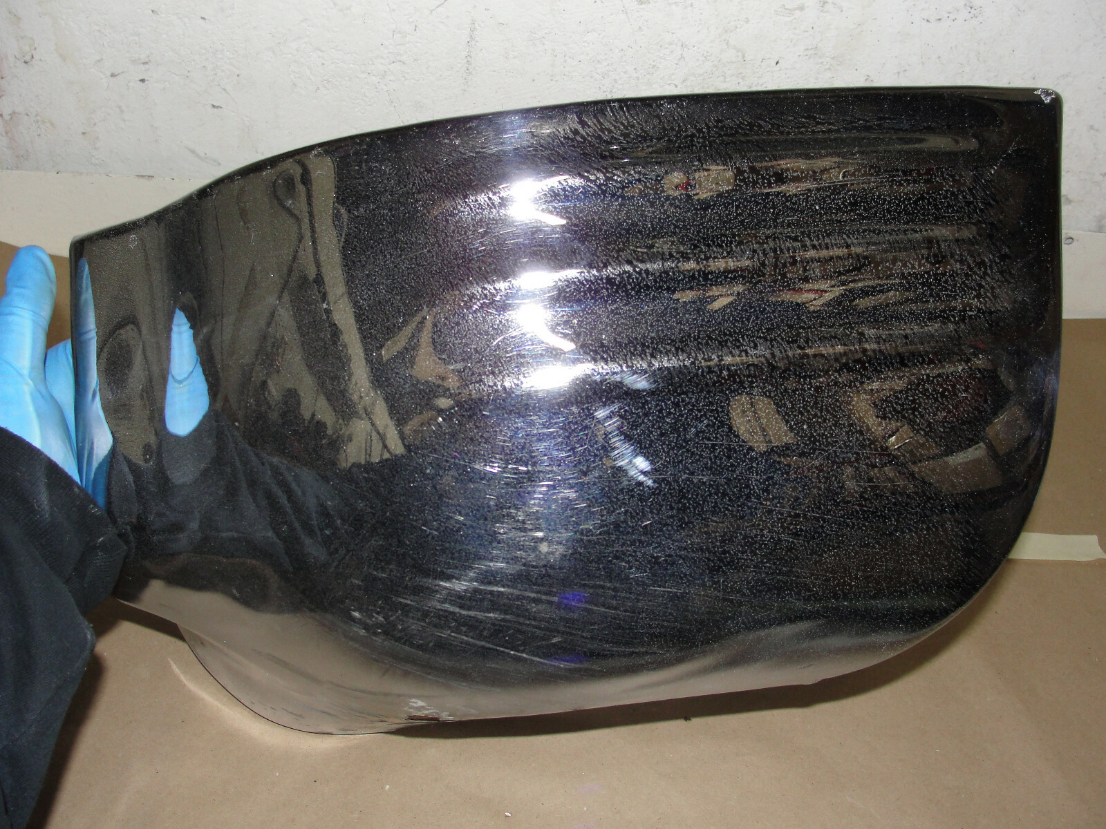 OEM 1958 Cadillac Deville Eldorado Fleetwood LEFT DRIVER SIDE FRONT BUMPER END LOWER #3511182 - Image 8