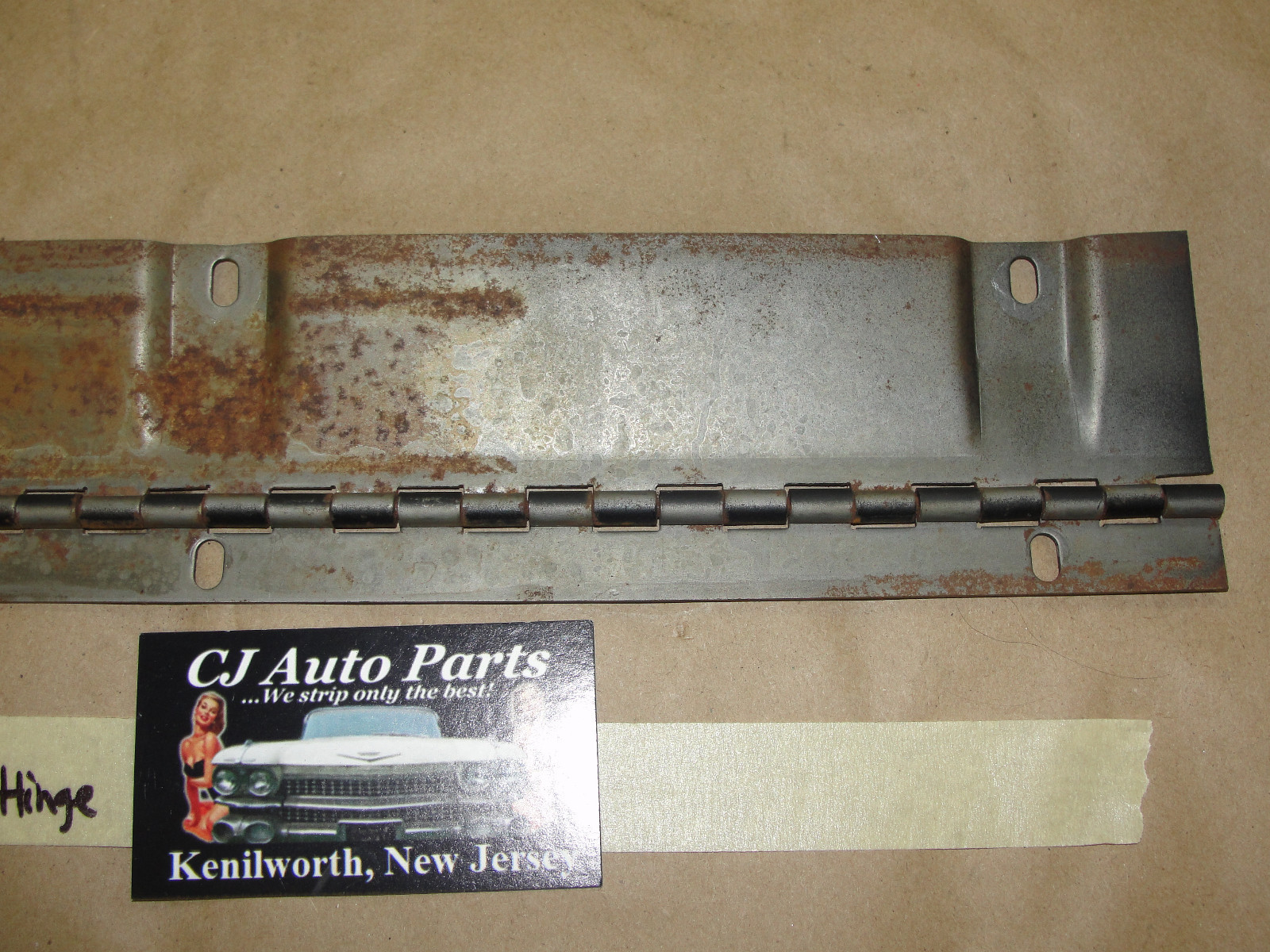 OEM 1974 1975 1976 Cadillac Fleetwood Deville Calais 1974 1975 1976 1977 1978 Eldorado DASH GLOVE BOX GLOVEBOX HINGE #1602776 - Image 8