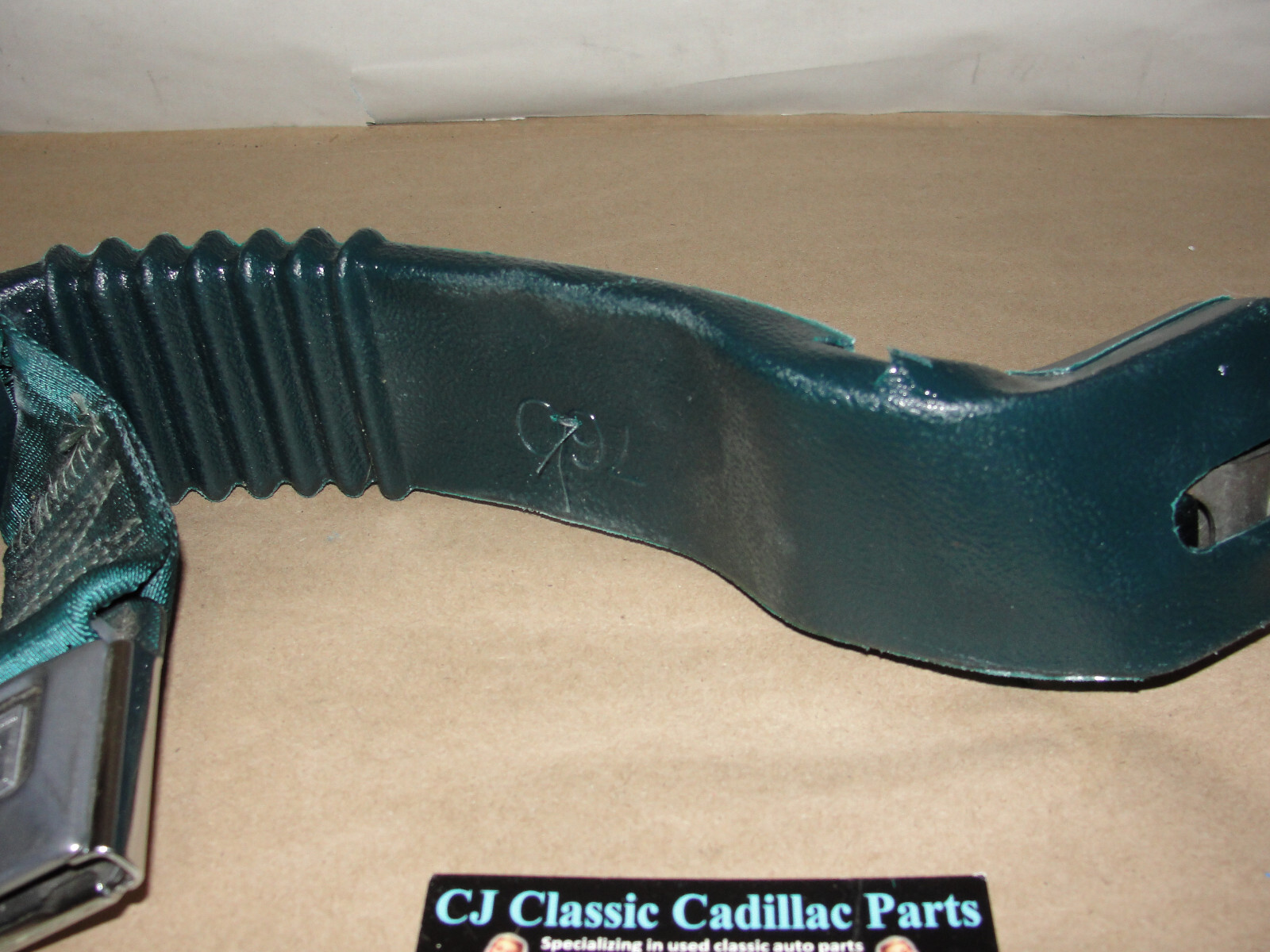 OEM 1971 1972 1973 1974 1975 1976 Cadillac Deville Calais Fleetwood 1971 1972 1973 1974 1975 1976 1977 1978 Eldorado RIGHT PASSENGER SIDE FRONT SEAT BELT DOUBLE BUCKLE RECEIVER - Image 8