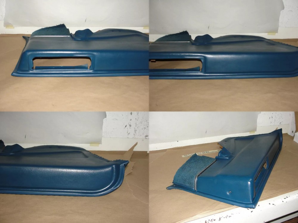 OEM 1971 1972 1973 Cadillac Coupe Deville Calais 2 Door LEFT DRIVER SIDE REAR LOWER DOOR QUARTER PANEL ARMREST - Image 8