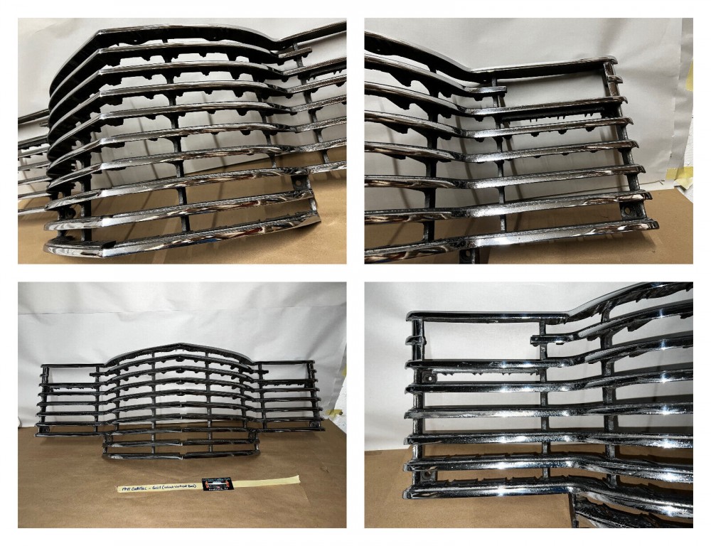 OEM 1941 Cadillac FRONT CENTER GRILL (Without Vertical Bars) - Image 8