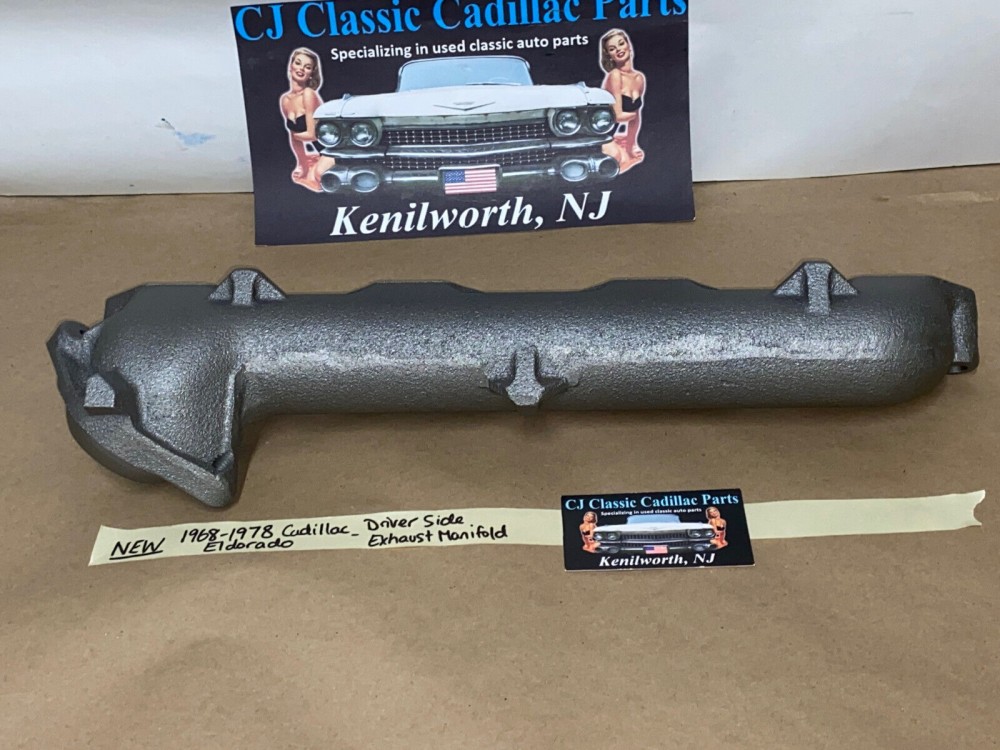 NEW 1968 1969 1970 1971 1972 1973 1974 1975 1976 1977 1978 CADILLAC ELDORADO LEFT DRIVER SIDE EXHAUST MANIFOLD #1485749 - Image 9