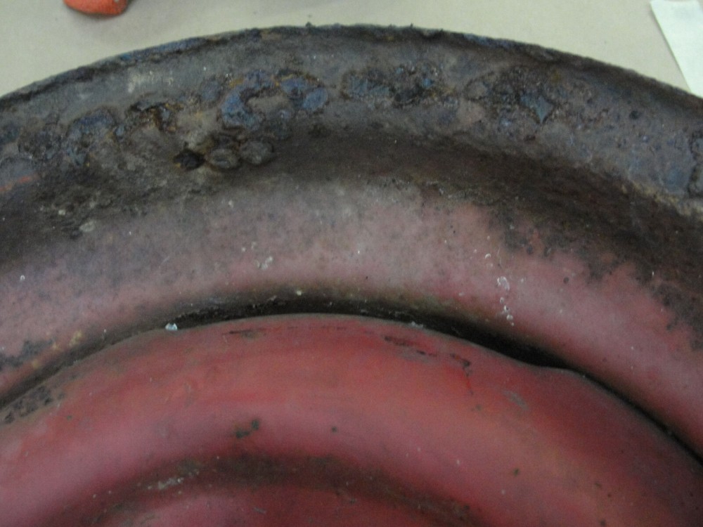 OEM 1948 1949 1950 1951 1952 1953 1954 1955 Cadillac Deville Fleetwood STEEL WHEEL RIM #003 15 X 6 KELSEY HAYS - Image 9