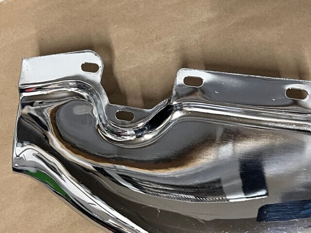 OEM 1959 Cadillac Deville Eldorado LEFT DRIVER SIDE FRONT BUMPER CENTER GRILL EXTENSION #1470318 - Image 9