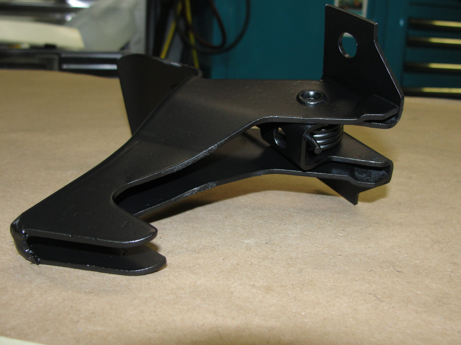 Factory Original 1976 1977 1978 1979 1980 1981 Cadillac Seville HOOD LATCH SAFETY CATCH RELEASE LEVER #1607317 - Image 9