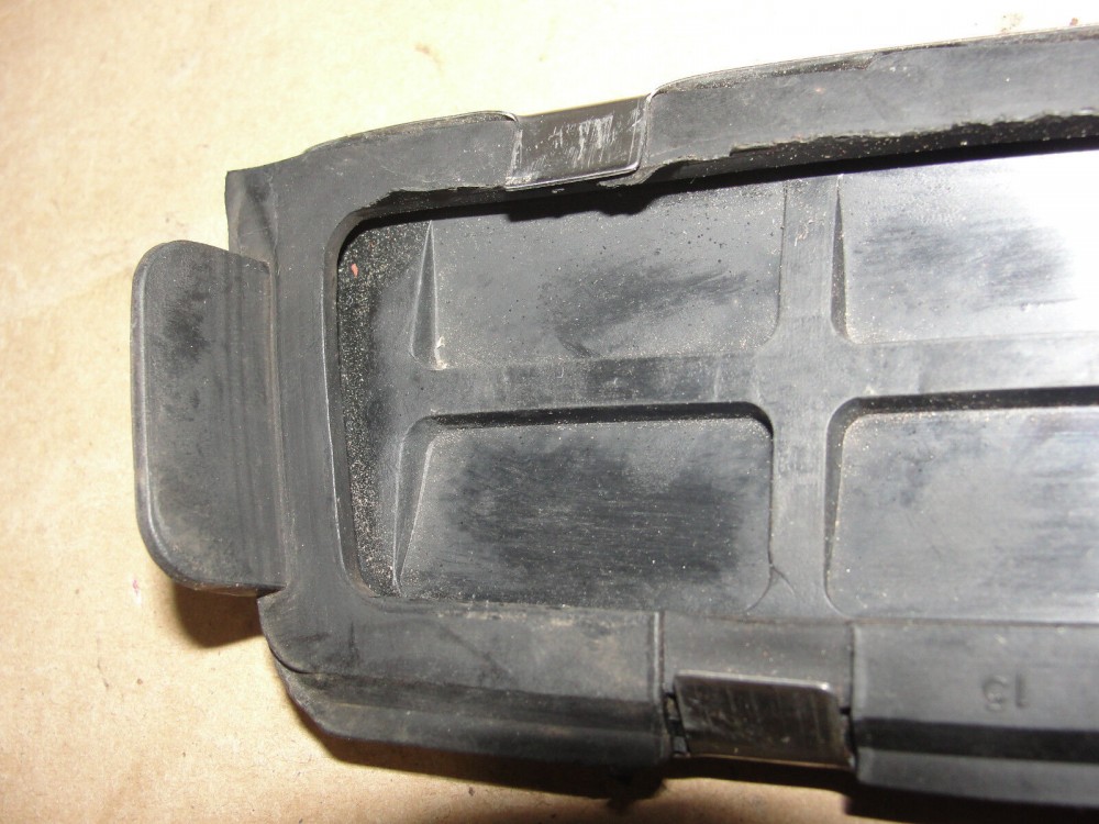 OEM 1971 1972 1973 1974 1975 1976 Cadillac Deville Calais Fleetwood 1971 1972 1973 1974 1975 1976 1977 1978 Eldorado BRAKE PEDAL PAD WITH CHROME TRIM #1602495/#3515201 - Image 9