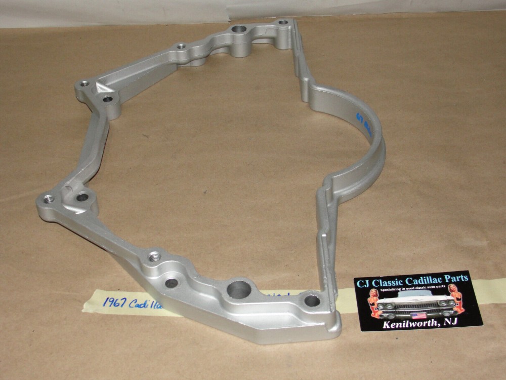 OEM 1967 Cadillac Eldorado 429 ENGINE TO THM425 TRANSMISSION ADAPTER SPACER PLATE #1485913 - Image 9