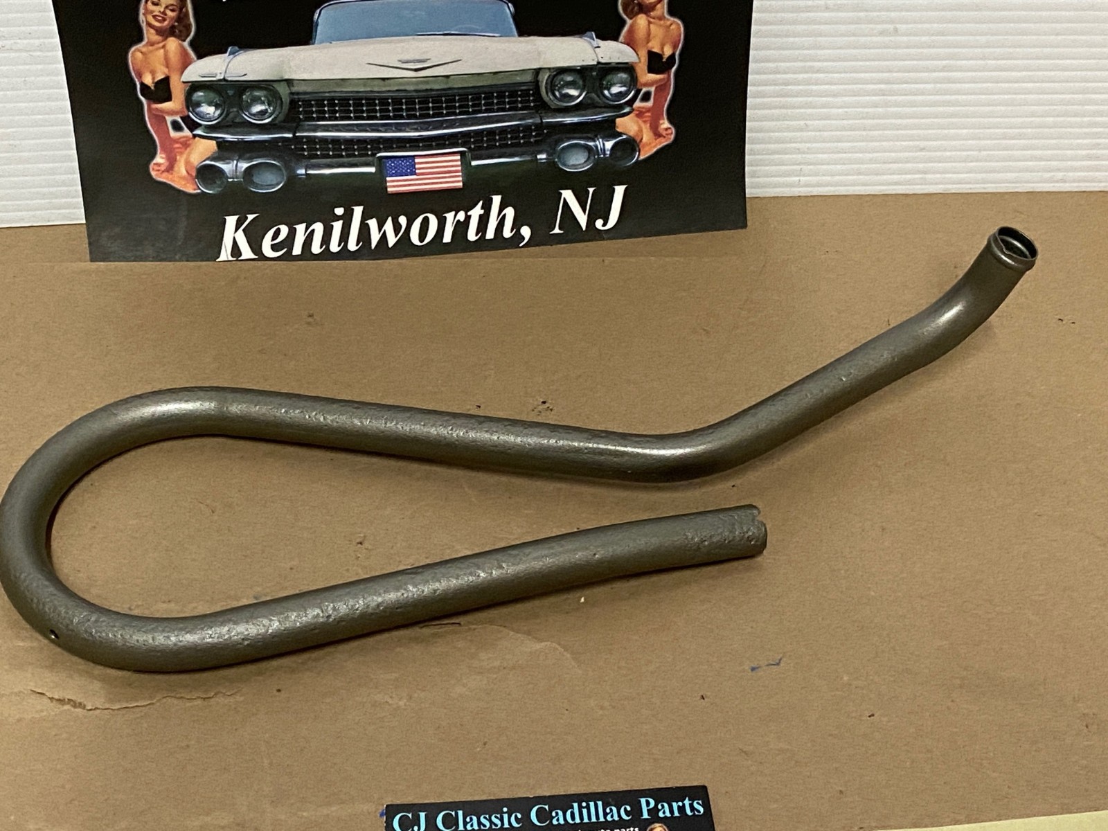 OEM 1961 1962 1963 1964 Cadillac Deville Eldorado Fleetwood GAS FUEL TANK VENT TUBE PIPE #1478877 - Image 9