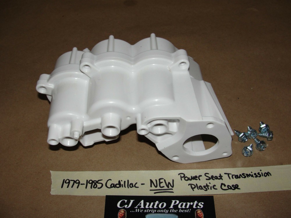 NEW 1979 1980 1981 1982 1983 1984 1985 CADILLAC DEVILLE ELDORADO FLEETWOOD POWER SEAT TRANSMISSION CASE (ABS PLASTIC) *FIELD TESTED* - Image 9
