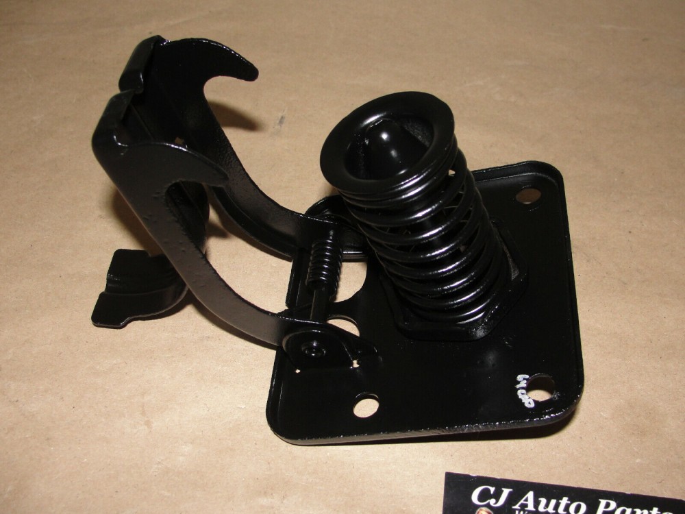OEM 1963 1964 Cadillac Deville Fleetwood Upper Hood Safety Catch Latch Release Pop-Up Spring Assembly - Image 9