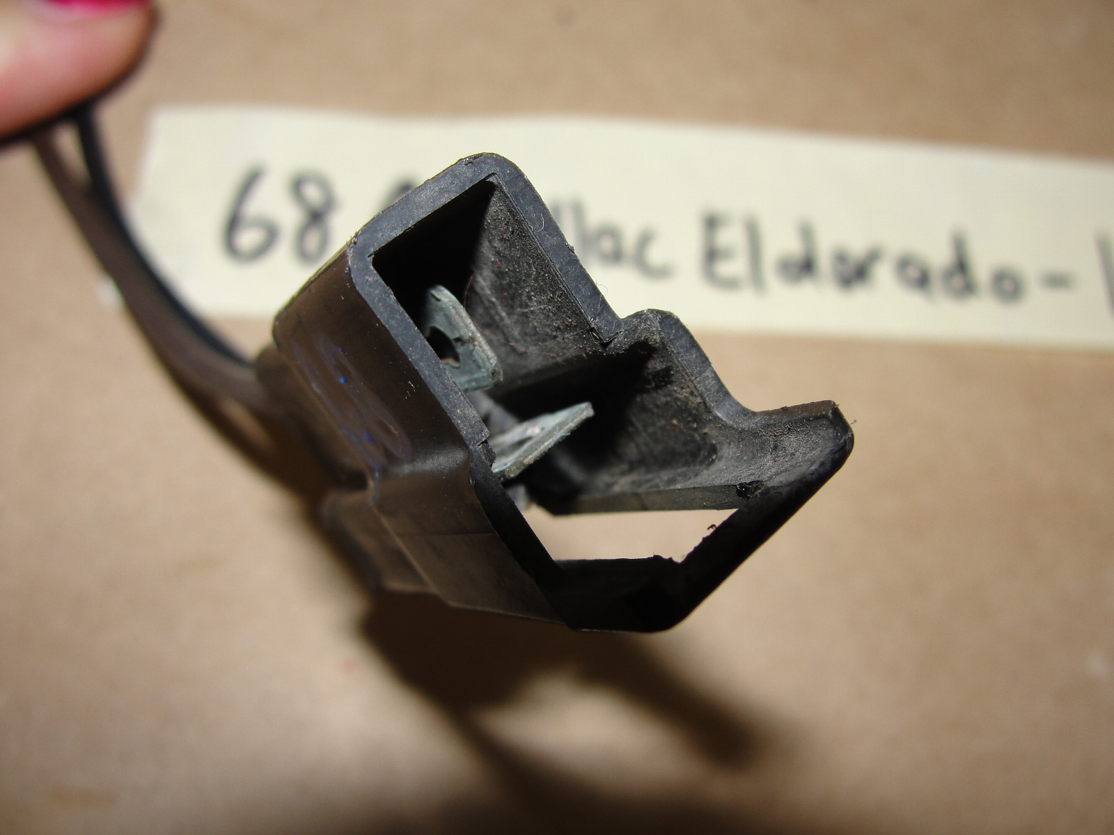 OEM 1968 1969 Cadillac Eldorado LEFT FRONT FENDER PARK LAMP CORNER TURN SIGNAL LIGHT #5960169 - Image 9