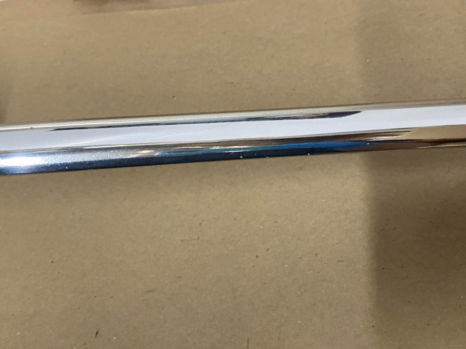 OEM 61 Cadillac Deville HardTop LEFT INTERIOR FRONT WINDSHIELD A PILLAR MOLDING TRIM #4815623 - Image 9