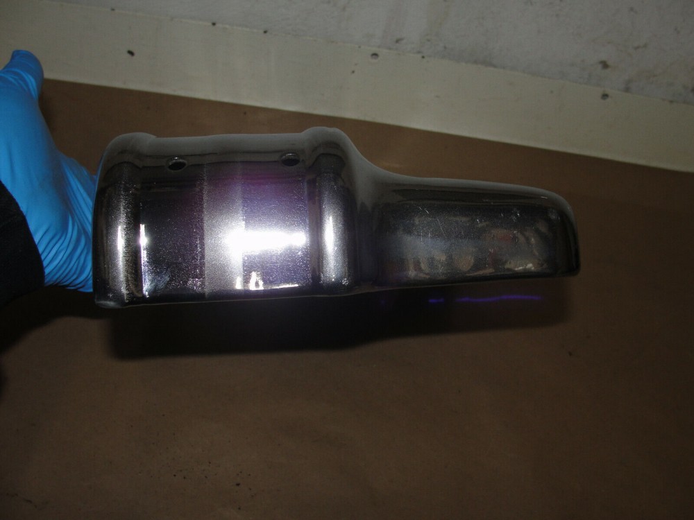 OEM 1977 1978 1979 Cadillac Deville Fleetwood LEFT DRIVER SIDE FRONT BUMPER END CORNER #1616190 - Image 9