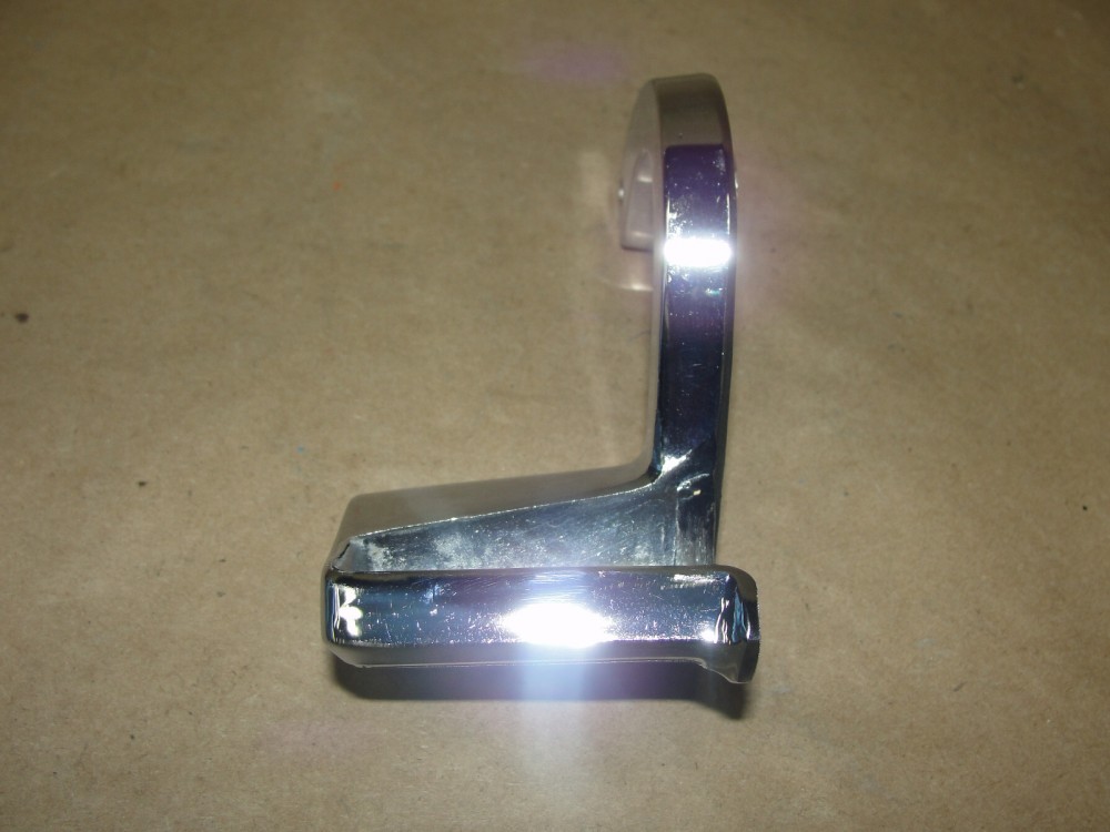 OEM 1966 Cadillac Fleetwood Calais Eldorado Deville RIGHT PASSENGER SIDE INTERIOR CHROME DOOR HANDLE #4537107 - Image 9
