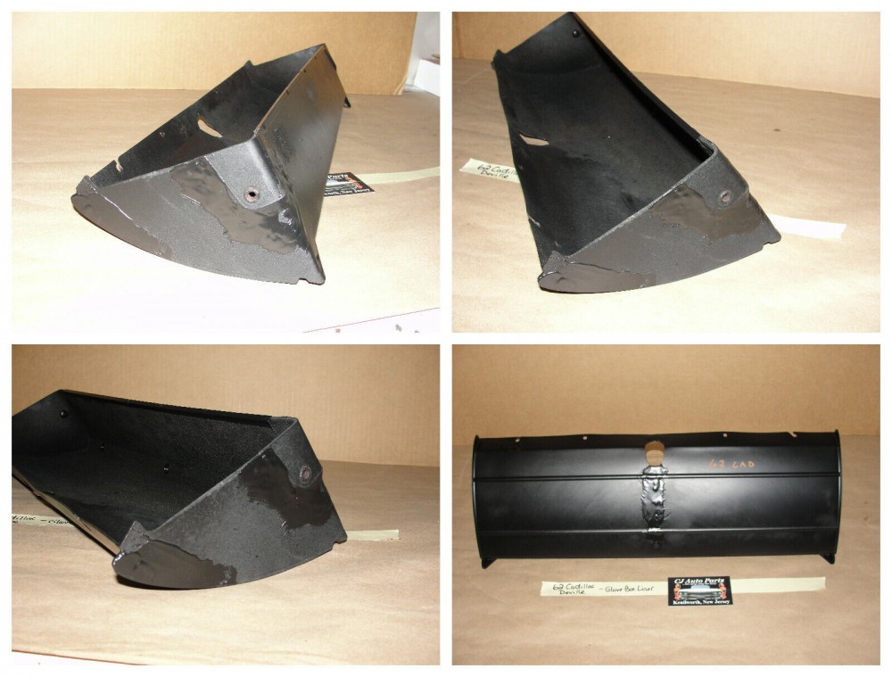 OEM 1962 Cadillac Deville Eldorado Fleetwood DASH GLOVE BOX GLOVEBOX TRAY LINER STORAGE COMPARTMENT #3512645 - Image 9