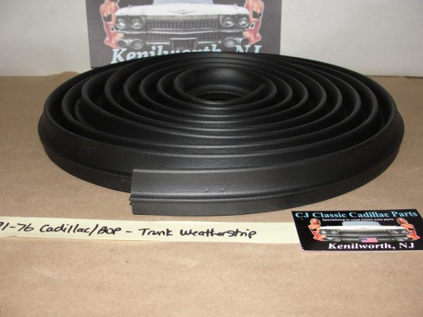 NEW 1971 1972 1973 1974 1975 1976 Cadillac Deville Fleetwood Eldorado Calais TRUNK DECK LID WEATHERSTRIP SEAL - Image 4