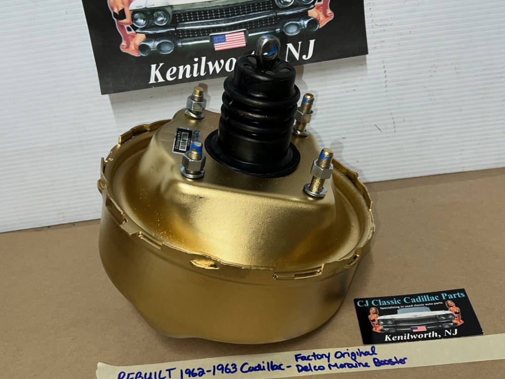 REBUILT FACTORY ORIGINAL 1962 1963 CADILLAC DEVILLE ELDORADO FLEETWOOD DELCO MORAINE POWER BRAKE BOOSTER - Image 5