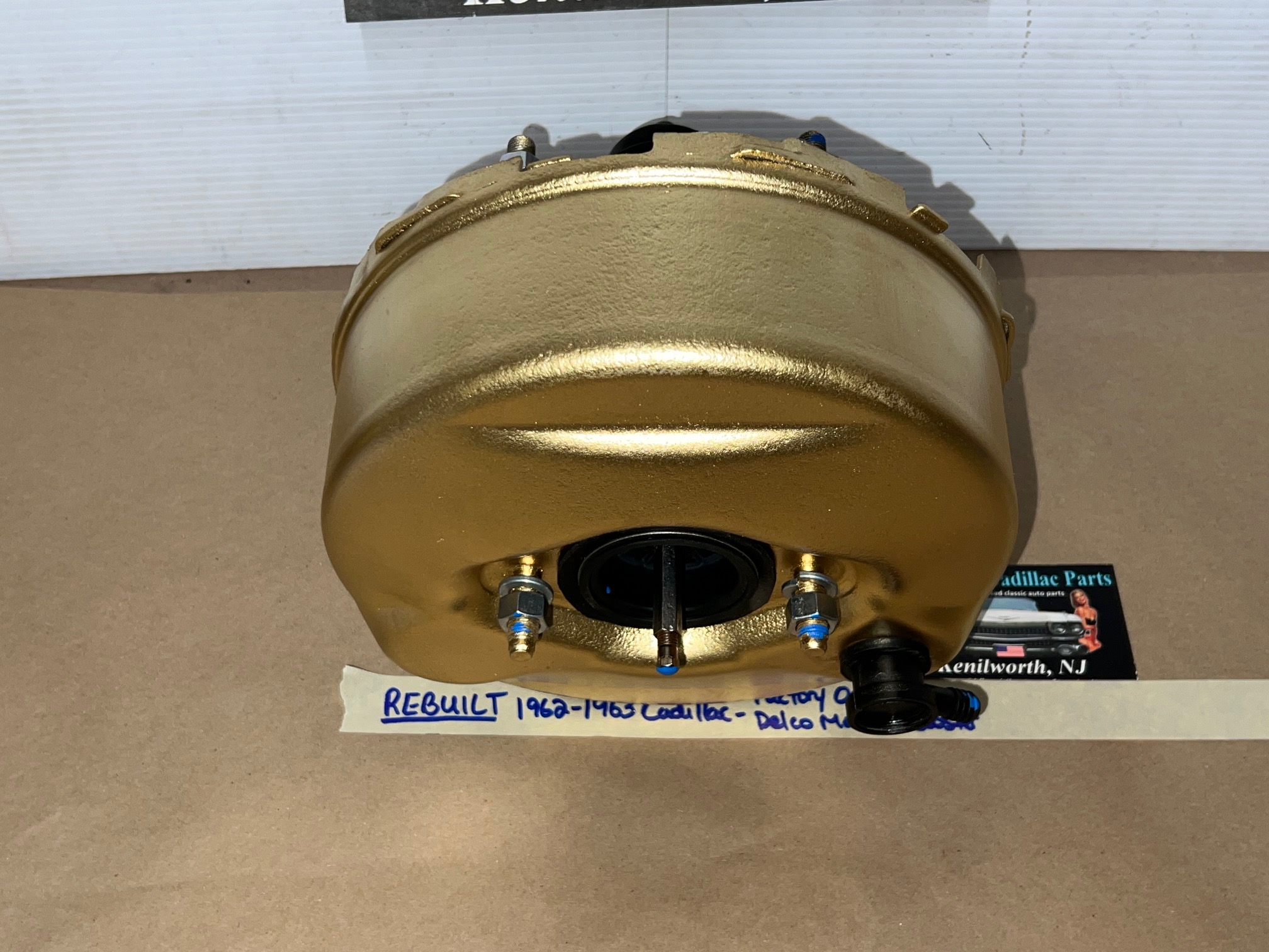 REBUILT FACTORY ORIGINAL 1962 1963 CADILLAC DEVILLE ELDORADO FLEETWOOD DELCO MORAINE POWER BRAKE BOOSTER - Image 17