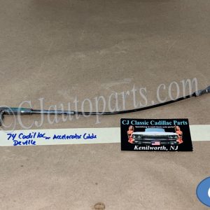 RESTORED 1971 1972 1973 1974 1975 1976 Cadillac Deville Fleetwood Calais 472/500 Engine THROTTLE ACCELERATOR CABLE #1498731