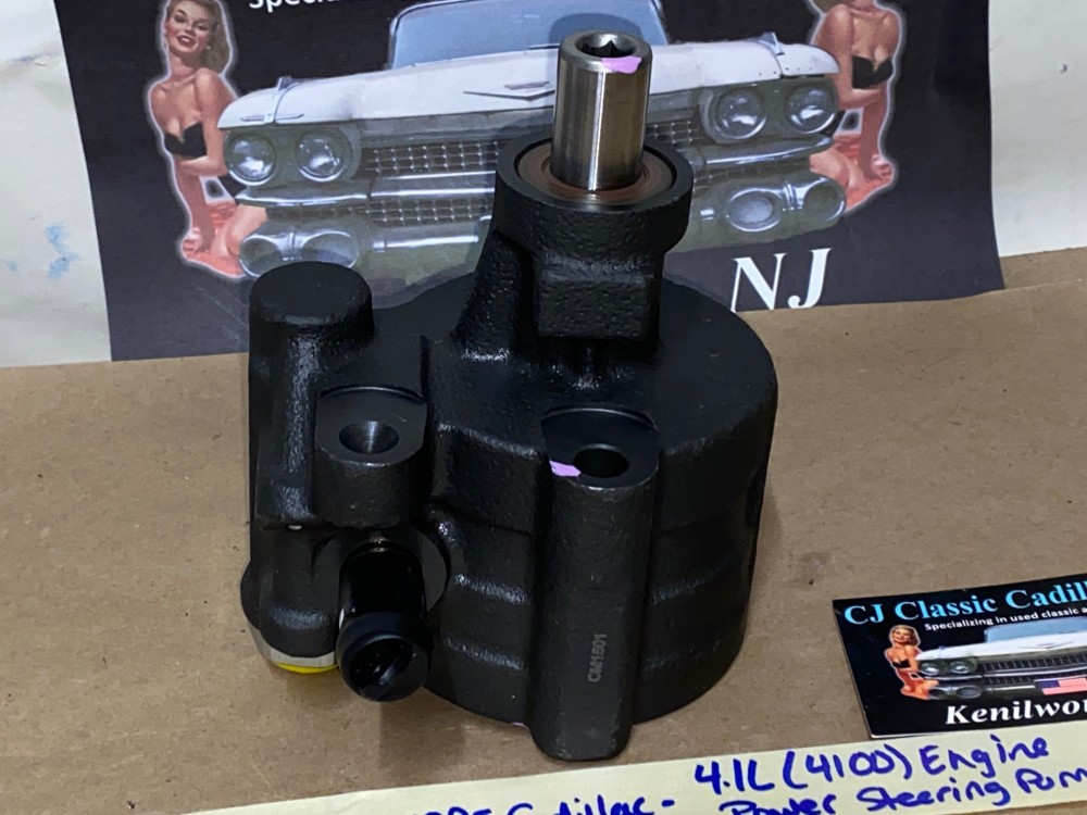 REBUILT 1982 1983 1984 1985 CADILLAC ELDORADO FLEETWOOD SEVILLE 1982 1983 1984 DEVILLE 4.1L 4100 ENGINE POWER STEERING PUMP - Image 6