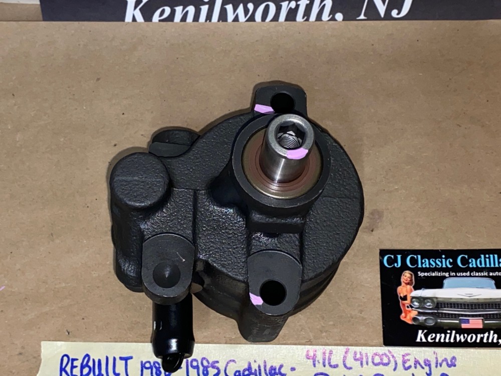 REBUILT 1982 1983 1984 1985 CADILLAC ELDORADO FLEETWOOD SEVILLE 1982 1983 1984 DEVILLE 4.1L 4100 ENGINE POWER STEERING PUMP - Image 8