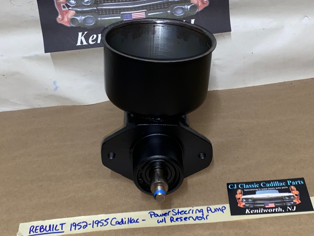 REBUILT Factory Original 1952 1953 1954 1955 Cadillac Deville Eldorado Fleetwood Series 62 Series 60 Saginaw POWER STEERING PUMP With RESERVOIR - Image 3
