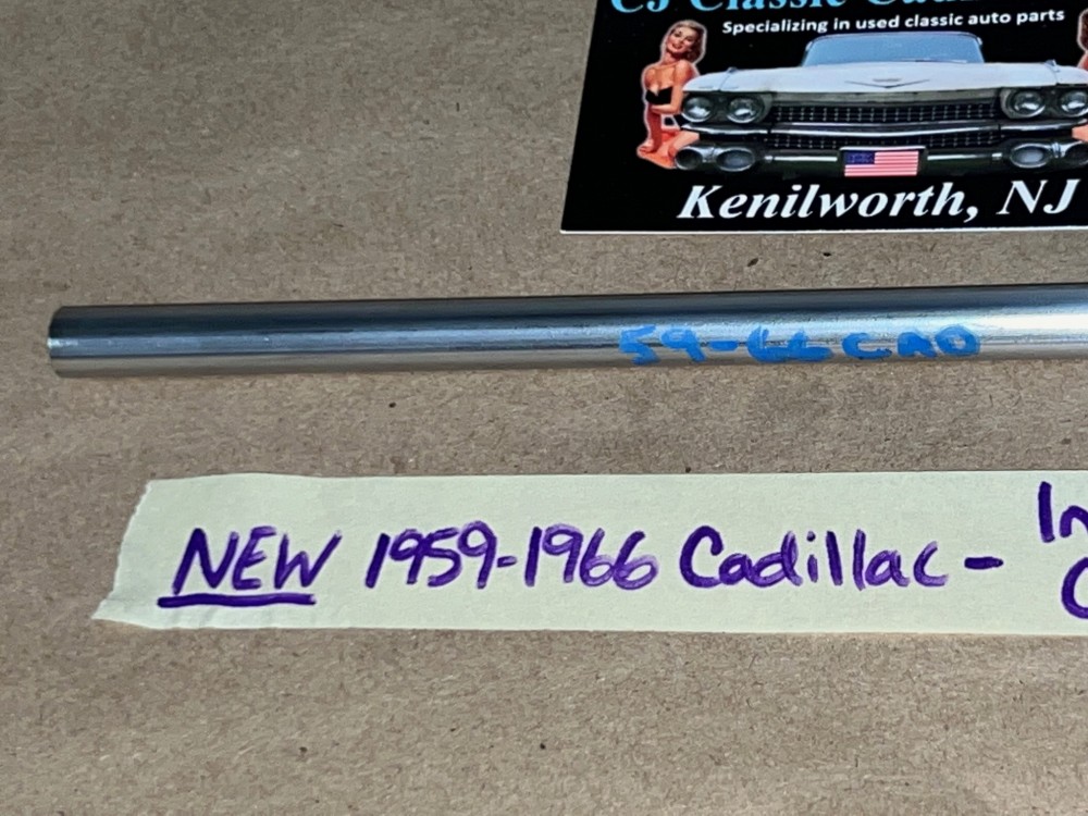 NEW 1959 1960 1961 1962 1963 1964 1965 1966 CADILLAC DEVILLE ELDORADO FLEETWOOD 390/429 ENGINE INTAKE MANIFOLD STAINLESS STEEL HEATER CHOKE TUBE - Image 3