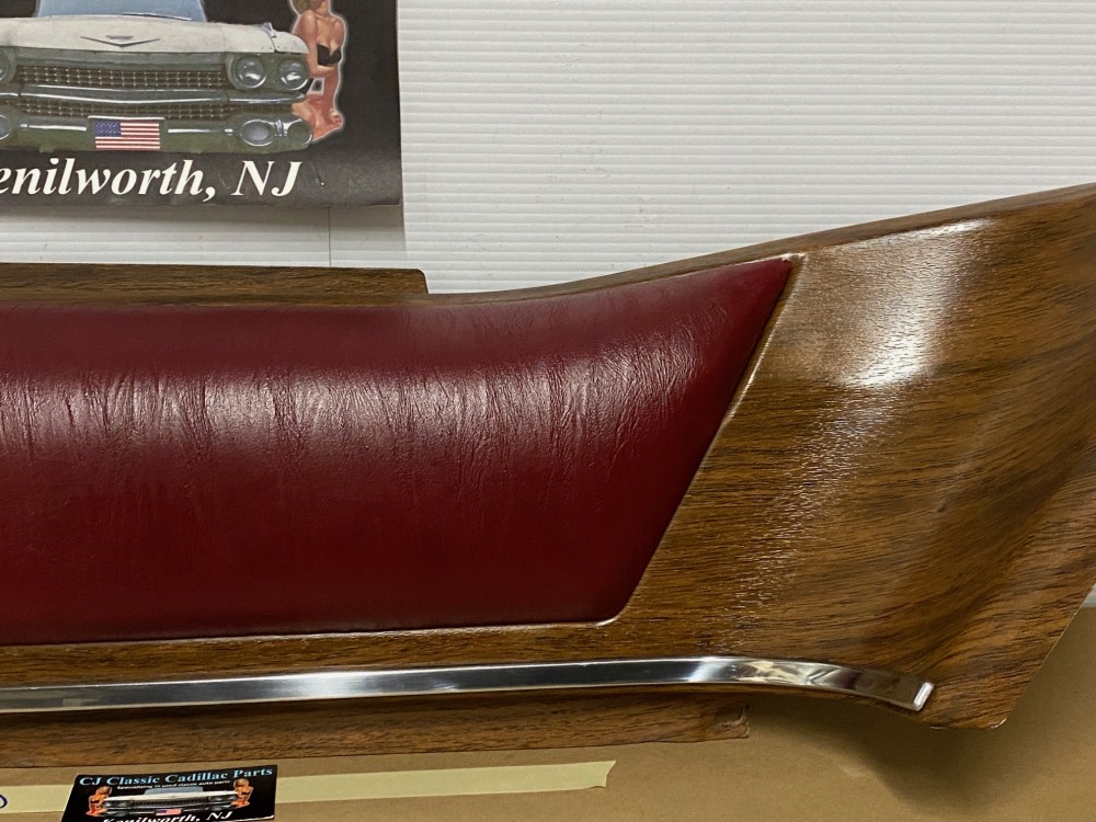 OEM 1974 1975 1976 Cadillac Coupe Deville Calais 2 Door RIGHT PASSENGER SIDE REAR UPPER QUARTER DOOR PANEL TRIM - Image 8