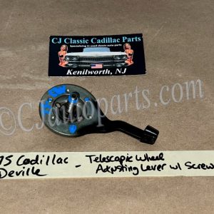 OEM 1974 1975 1976 Cadillac Deville Eldorado Fleetwood Calais TILT TELESCOPIC STEERING WHEEL ADJUSTING LEVER & SCREW PLATE #1603459