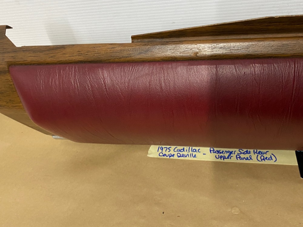 OEM 1974 1975 1976 Cadillac Coupe Deville Calais 2 Door RIGHT PASSENGER SIDE REAR UPPER QUARTER DOOR PANEL TRIM - Image 17