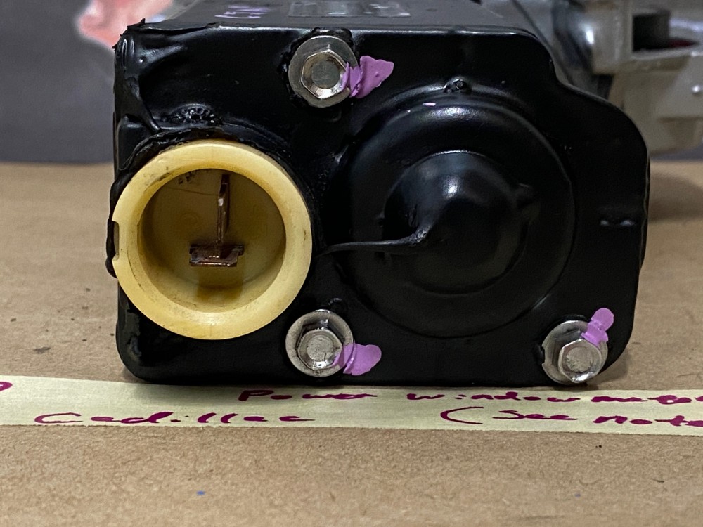 REBUILT 1957 1958 1959 1960 1961 1962 1963 1964 1965 1966 1967 1968 1969 1970 1971 1972 1973 1974 CADILLAC DEVILLE ELDORADO FLEETWOOD CALAIS POWER WINDOW MOTOR (SEE NOTES FOR LH or RH FITMENT) #5045639/#5045585 - Image 9