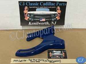 OEM 1959 1960 Cadillac Deville Eldorado Fleetwood POWER STEERING PUMP REAR BRACE SUPPORT BRACKET (WITH FACTORY AIR RIDE/AIR SPRING SUSPENSION ONLY) #1472317