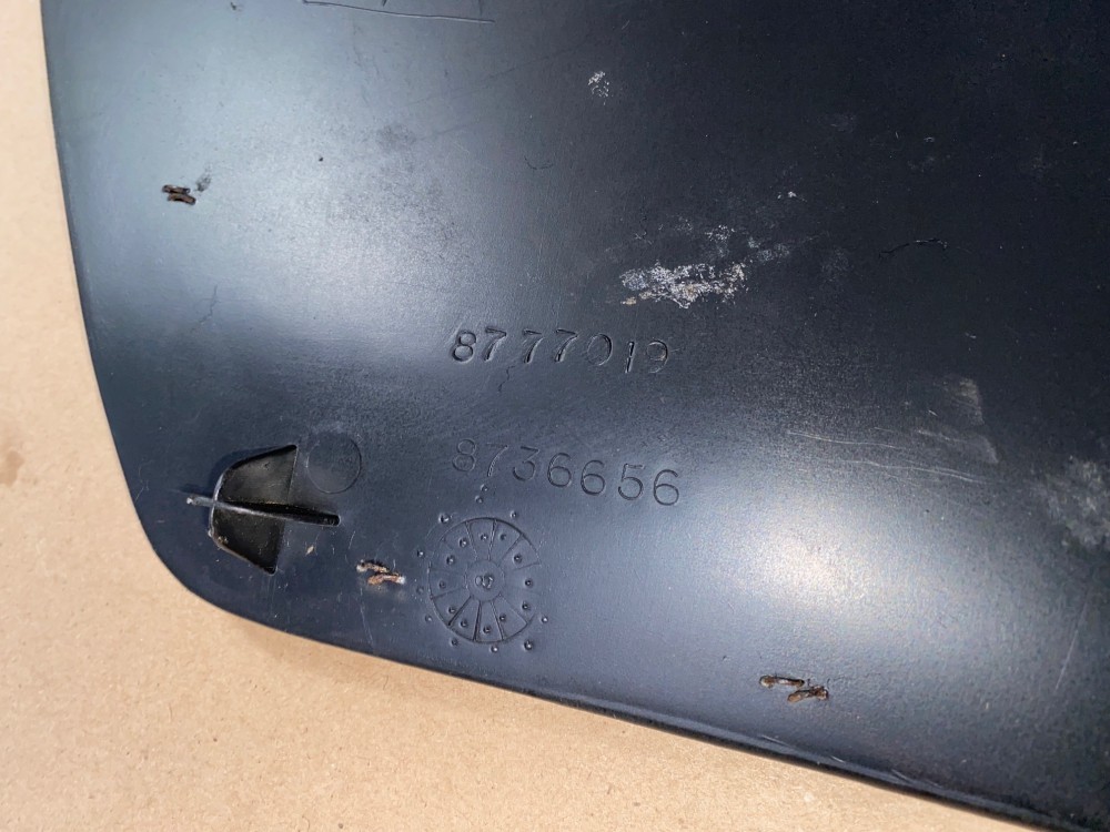 OEM 1969 1970 Cadillac Deville Fleetwood Calais LEFT DRIVER SIDE KICK PANEL TRIM (BLACK) - Image 18