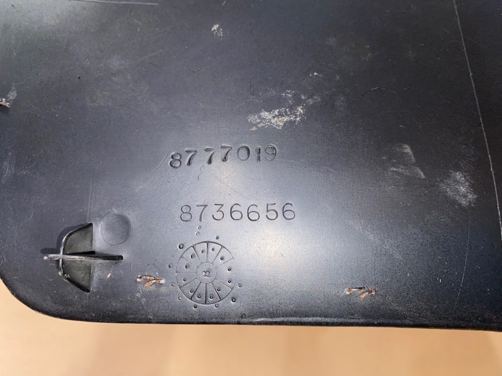 OEM 1969 1970 Cadillac Deville Fleetwood Calais LEFT DRIVER SIDE KICK PANEL TRIM (BLACK) - Image 19