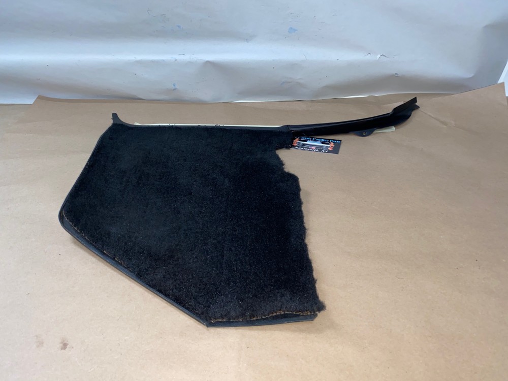 OEM 1969 1970 Cadillac Deville Fleetwood Calais LEFT DRIVER SIDE KICK PANEL TRIM (BLACK) - Image 21