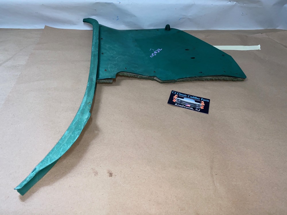 OEM 1969 1970 Cadillac Deville Fleetwood Calais LEFT DRIVER SIDE KICK PANEL TRIM (GREEN) - Image 18