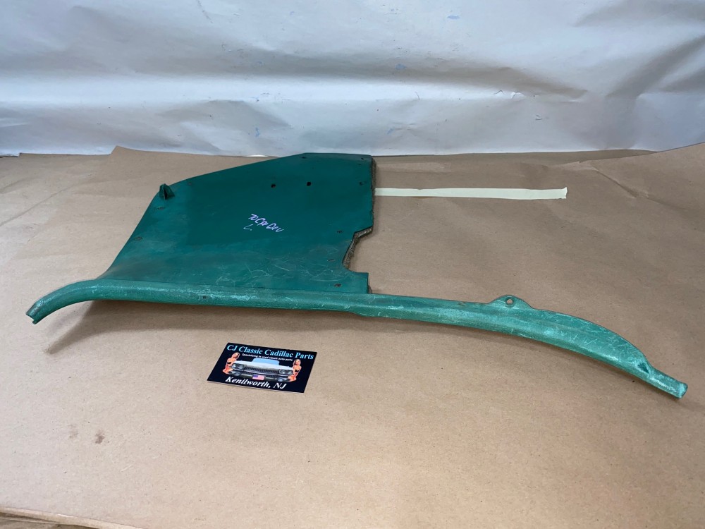 OEM 1969 1970 Cadillac Deville Fleetwood Calais LEFT DRIVER SIDE KICK PANEL TRIM (GREEN) - Image 19