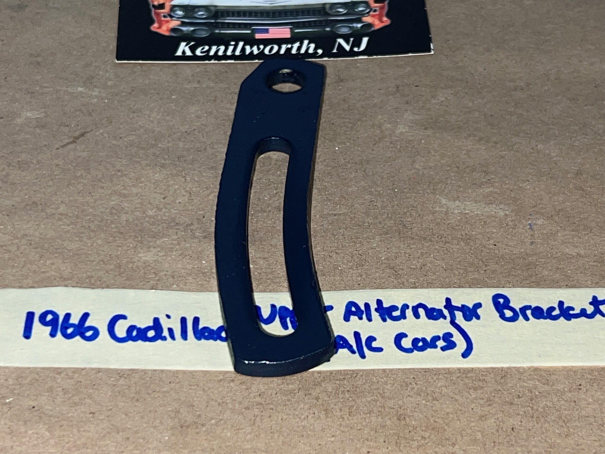 RESTORED 1963 1964 1965 1966 1967 Cadillac Deville Eldorado Fleetwood Calais 429 ENGINE UPPER ALTERNATOR ALT A/C MOUNTING BRACKET (A/C CAR) - Image 8