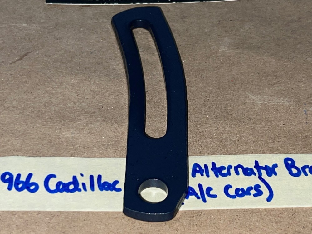RESTORED 1963 1964 1965 1966 1967 Cadillac Deville Eldorado Fleetwood Calais 429 ENGINE UPPER ALTERNATOR ALT A/C MOUNTING BRACKET (A/C CAR) - Image 3