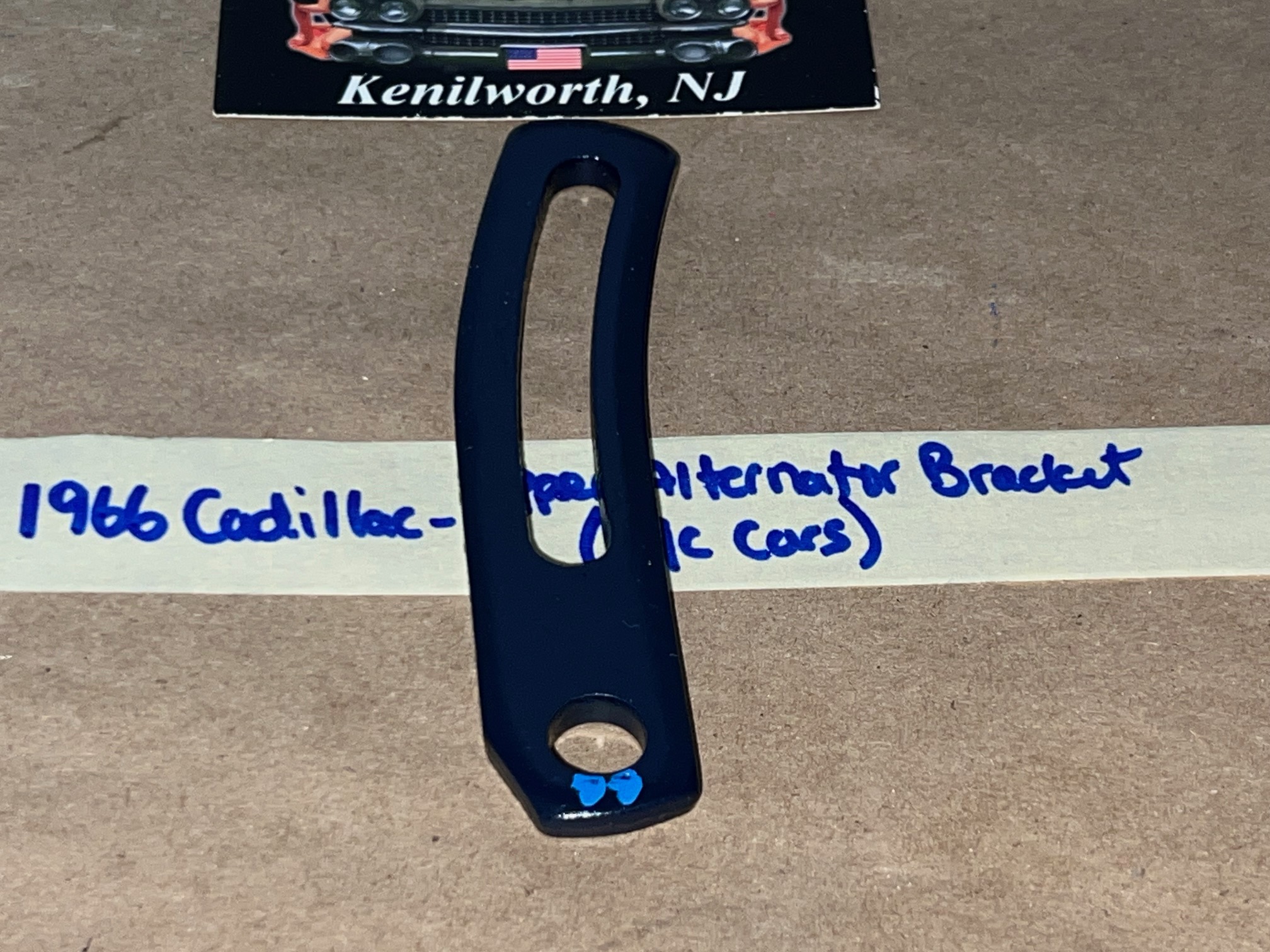 RESTORED 1963 1964 1965 1966 1967 Cadillac Deville Eldorado Fleetwood Calais 429 ENGINE UPPER ALTERNATOR ALT A/C MOUNTING BRACKET (A/C CAR) - Image 6
