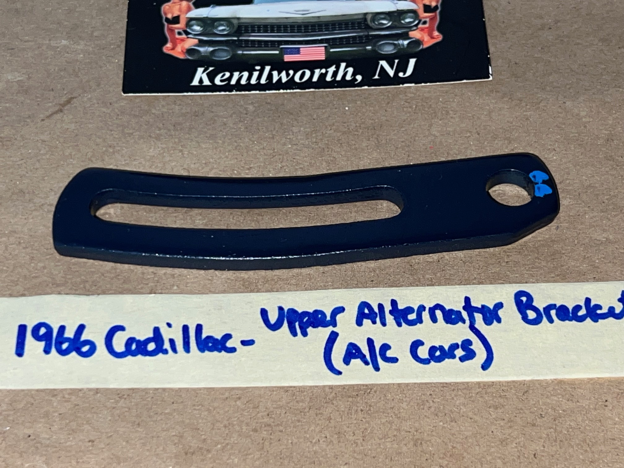 RESTORED 1963 1964 1965 1966 1967 Cadillac Deville Eldorado Fleetwood Calais 429 ENGINE UPPER ALTERNATOR ALT A/C MOUNTING BRACKET (A/C CAR) - Image 7
