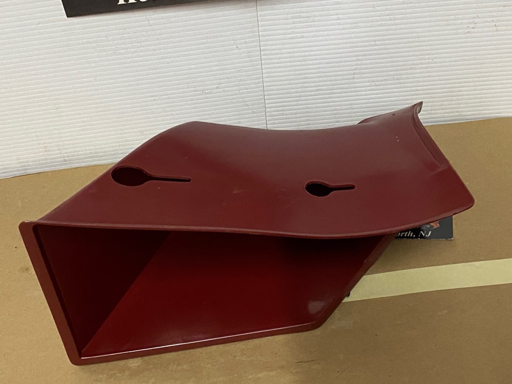 OEM 1971 1972 1973 1974 1975 1976 Cadillac Deville Eldorado Fleetwood Calais RIGHT PASSENGER SIDE KICK PANEL WASTE BASKET TRASH CAN RED - Image 5