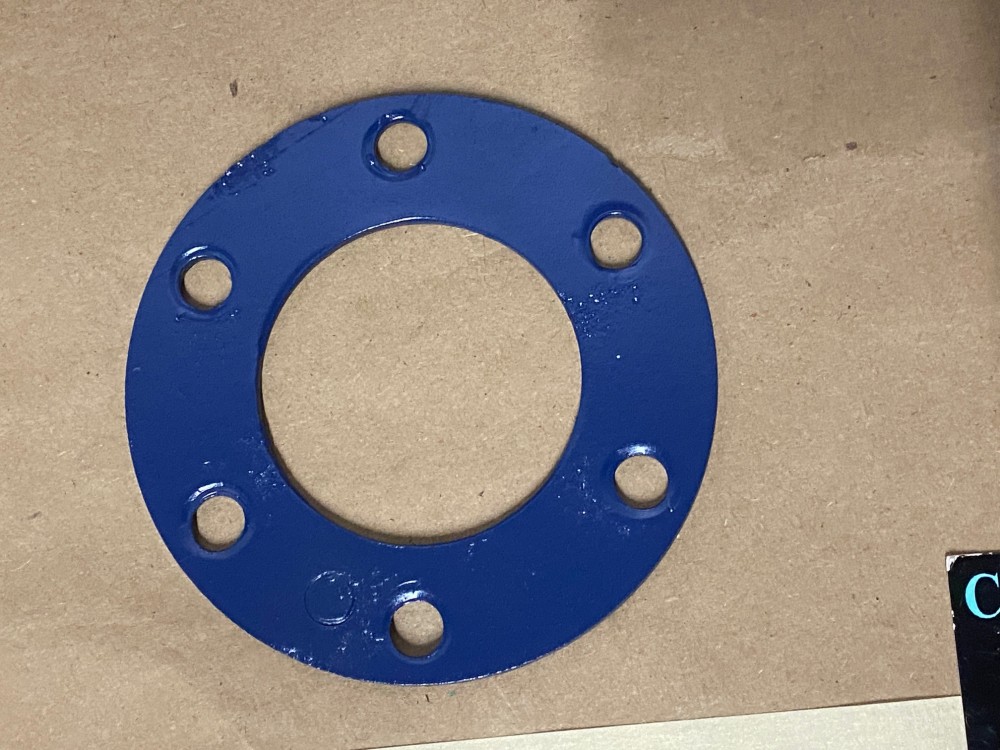 OEM 1963 1964 1965 1966 1967 CADILLAC DEVILLE ELDORADO FLEETWOOD CALAIS 429/390 ENGINE CRANK CRANKSHAFT PULLEY MOUNTING REINFORCEMENT PLATE - Image 4
