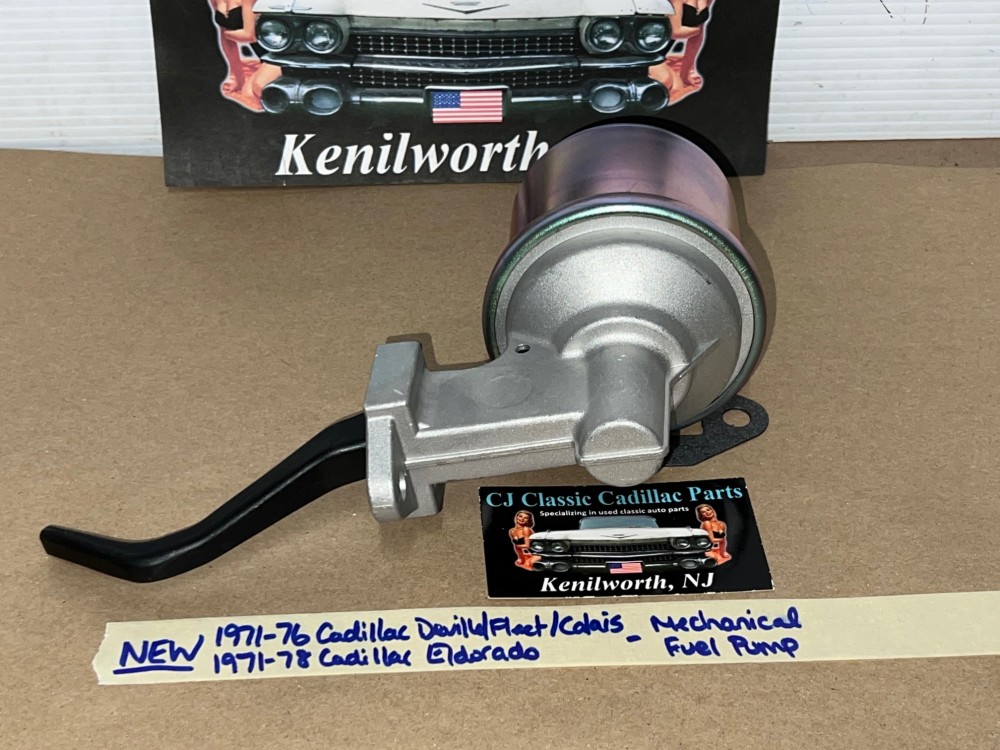 NEW 1971 1972 1973 1974 1975 1976 CADILLAC DEVILLE FLEETWOOD CALAIS COMMERCIAL CHASSIS 1971 1972 1973 1974 1975 1976 1977 1978 ELDORADO MECHANICAL FUEL PUMP (3/8" FUEL LINE) - Image 3