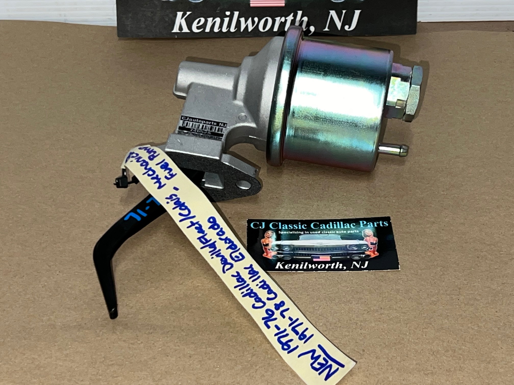 NEW 1971 1972 1973 1974 1975 1976 CADILLAC DEVILLE FLEETWOOD CALAIS COMMERCIAL CHASSIS 1971 1972 1973 1974 1975 1976 1977 1978 ELDORADO MECHANICAL FUEL PUMP (3/8" FUEL LINE) - Image 13