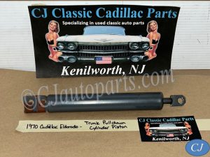OEM 1962 1963 1964 1965 1966 1967 1968 1969 1970 Cadillac Deville Fleetwood Calais 1962 1963 1964 1965 1966 1967 1968 1969 1970 1971 1972 1973 Eldorado REAR DECK LID MECHANICAL TRUNK PULLDOWN CYLINDER PISTON #4846169/#9874446