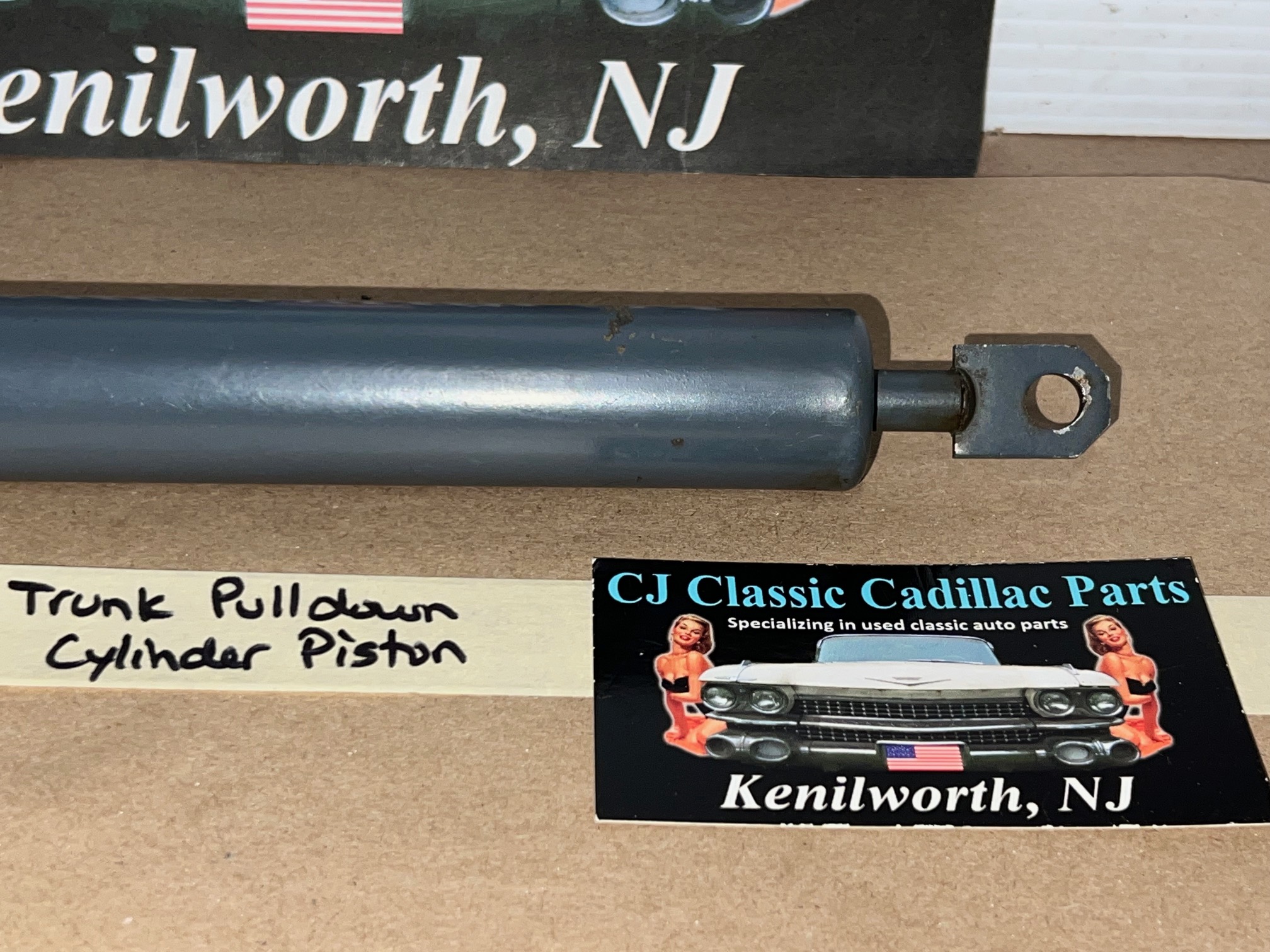 OEM 1962 1963 1964 1965 1966 1967 1968 1969 1970 Cadillac Deville Fleetwood Calais 1962 1963 1964 1965 1966 1967 1968 1969 1970 1971 1972 1973 Eldorado REAR DECK LID MECHANICAL TRUNK PULLDOWN CYLINDER PISTON #4846169/#9874446 - Image 12