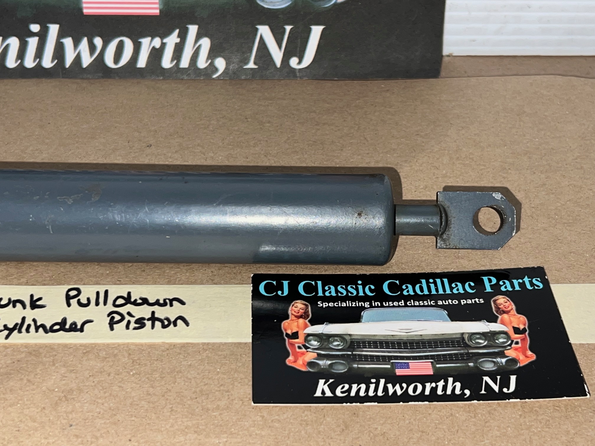 OEM 1962 1963 1964 1965 1966 1967 1968 1969 1970 Cadillac Deville Fleetwood Calais 1962 1963 1964 1965 1966 1967 1968 1969 1970 1971 1972 1973 Eldorado REAR DECK LID MECHANICAL TRUNK PULLDOWN CYLINDER PISTON #4846169/#9874446 - Image 10